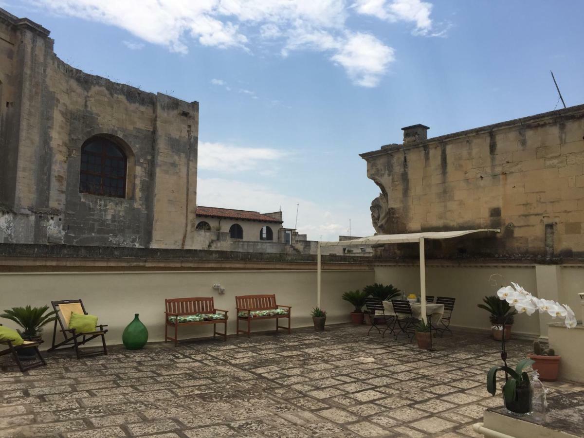 Historic Terrace Apartment Lecce Exterior photo