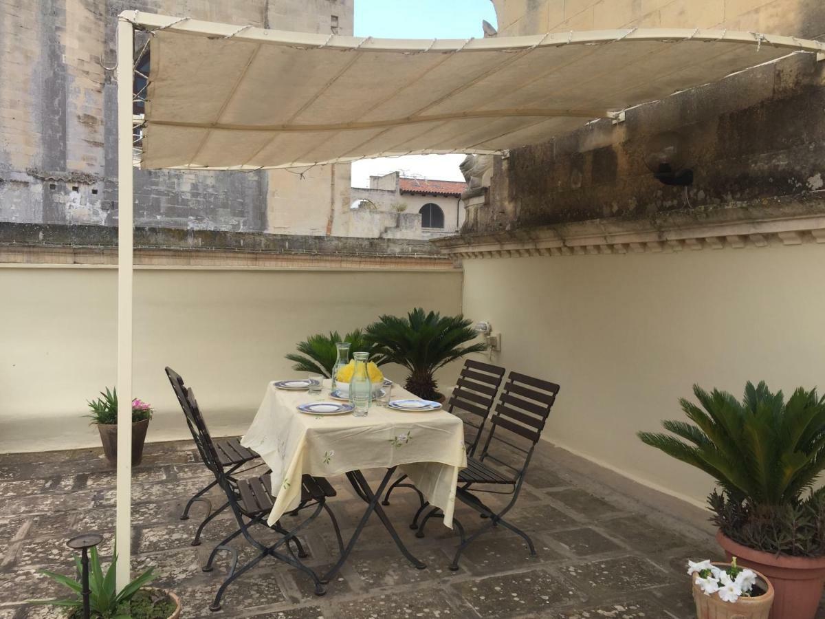 Historic Terrace Apartment Lecce Exterior photo