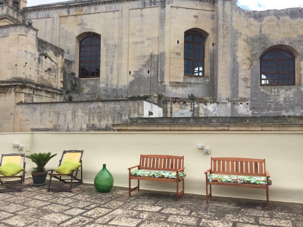 Historic Terrace Apartment Lecce Exterior photo