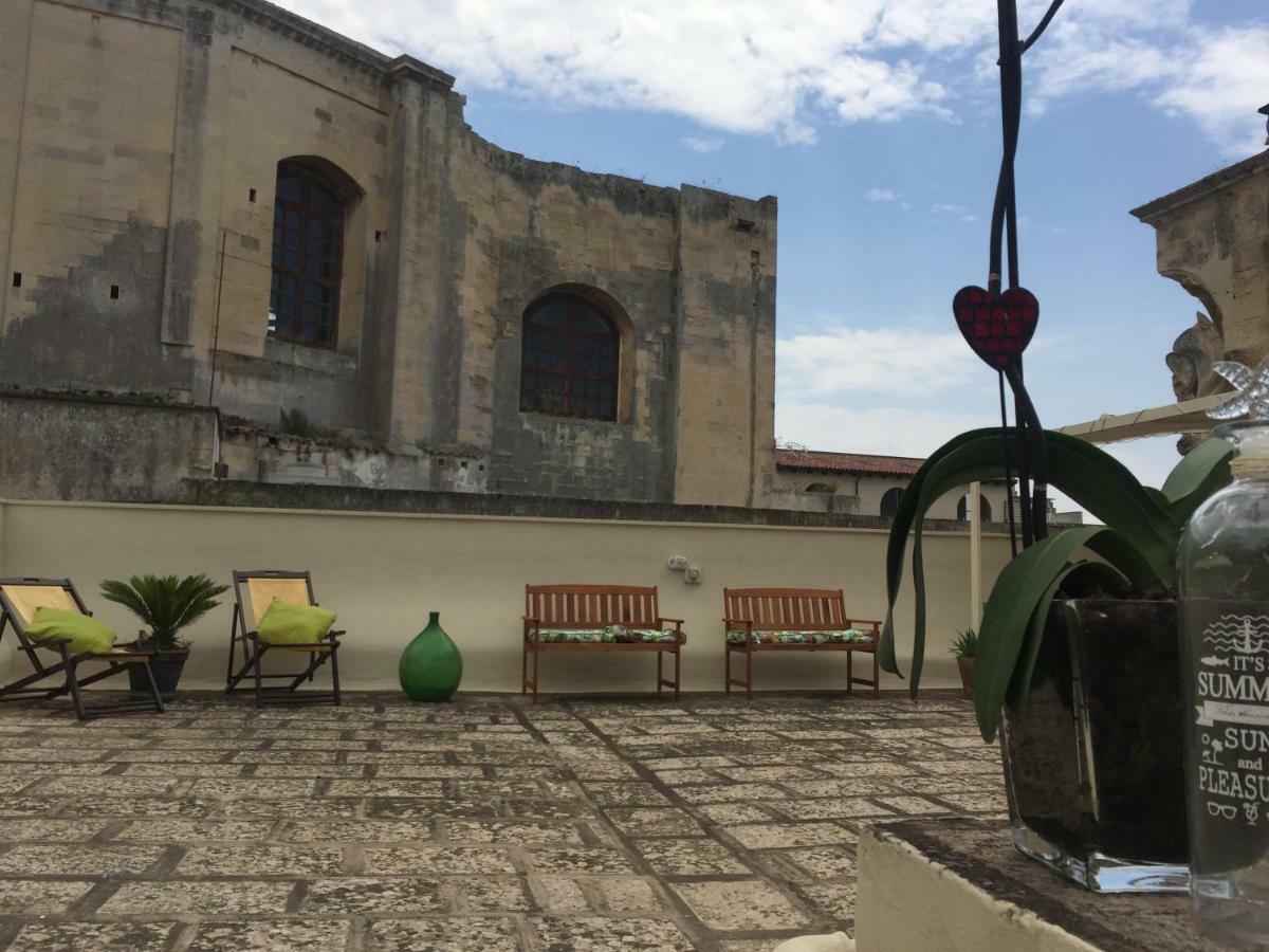 Historic Terrace Apartment Lecce Exterior photo